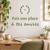 Sticker mural Fais une place à tes envies | Fun-Stickers