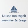 Sticker mural Laisse ton esprit prendre le large | Fun-Stickers