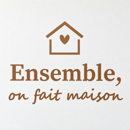 Wall decal Ensemble, on fait maison | Fun-Stickers