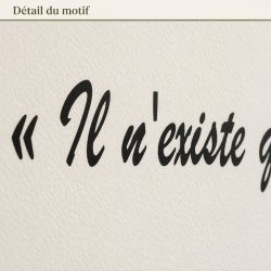 Sticker mural Einstein, deux choses infinies | Fun-Stickers