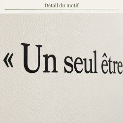 Wall decal Lamartine, un seul être vous manque | Fun-Stickers