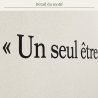 Sticker mural Lamartine, un seul être vous manque | Fun-Stickers