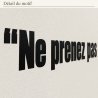 Sticker mural Ne prenez pas la vie au sérieux | Fun-Stickers