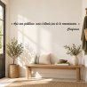 Wall decal Agis avec gentillesse | Fun-Stickers