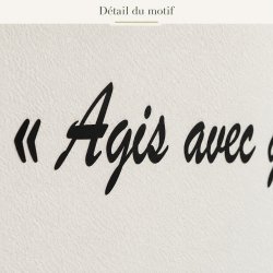 Sticker mural Agis avec gentillesse | Fun-Stickers