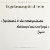 Wall decal Exige beaucoup de toi-même | Fun-Stickers