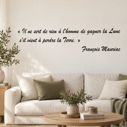 Wall decal Mauriac, la Lune et la Terre | Fun-Stickers