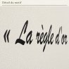 Wall decal La tolérance mutuelle | Fun-Stickers