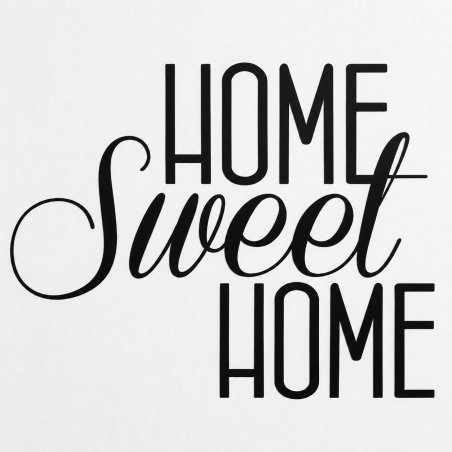 Wall decal Home Sweet Home | Fun-Stickers