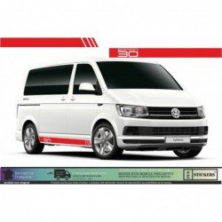 VW Transporter T5 T6 kit bandes Edition 30 autocollant Fun Stickers