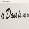 Sticker mural Sartre, responsable de ce que l'on est | Fun-Stickers
