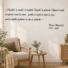 Wall decal Mandela, vie spirituelle | Fun-Stickers
