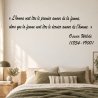 Sticker mural Wilde, premier et dernier amour | Fun-Stickers