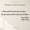 Sticker mural Wilde, premier et dernier amour | Fun-Stickers