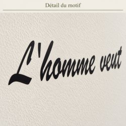 Wall decal Wilde, premier et dernier amour | Fun-Stickers