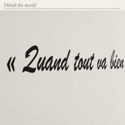 Sticker mural Compter sur sa famille | Fun-Stickers