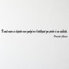 Wall decal Intelligent et imbécile | Fun-Stickers