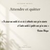 Wall decal Hugo, attendre et quitter | Fun-Stickers
