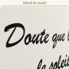 Wall decal Shakespeare, doute et amour | Fun-Stickers