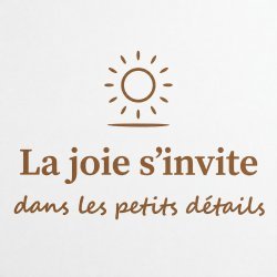 Wall sticker La joie s'invite | Fun-Stickers