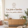 Wall sticker La joie s'invite | Fun-Stickers
