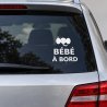 Sticker bébé à bord Petit éléphant | Fun-Stickers