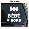 Sticker bébé à bord Petit éléphant | Fun-Stickers