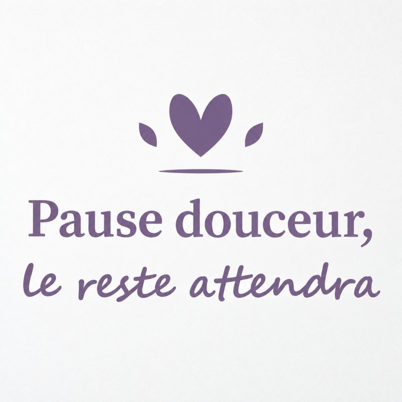 Wall sticker Pause douceur | Fun-Stickers