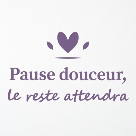 Wall sticker Pause douceur | Fun-Stickers