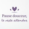Wall sticker Pause douceur | Fun-Stickers