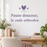 Wall sticker Pause douceur | Fun-Stickers