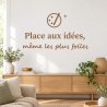 Sticker mural Place aux idées | Fun-Stickers