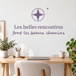 Wall sticker Les belles rencontres | Fun-Stickers
