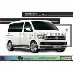 Volkswagen 3 Strips and hood sticker Van VW edition 30 sticker