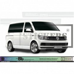 VW Transporter T5 T6 kit bandes Edition 25 autocollant Fun Stickers
