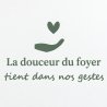 Wall sticker La douceur du foyer | Fun-Stickers