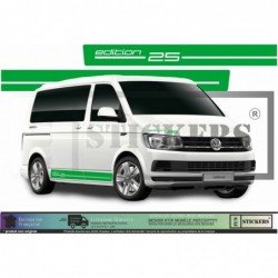 VW Transporter T5 T6 kit bandes Edition 25 autocollant Fun Stickers