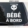 Sticker bébé à bord Paresseux tranquille | Fun-Stickers