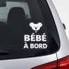 Sticker bébé à bord Koala tout doux | Fun-Stickers