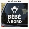Sticker bébé à bord Petit pingouin | Fun-Stickers