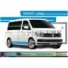 VW Transporter T5 T6 kit bandes Edition 25 autocollant Fun Stickers
