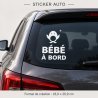 Baby on board car sticker Petit pingouin | Fun-Stickers