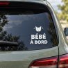 Sticker bébé à bord Chat des étoiles | Fun-Stickers