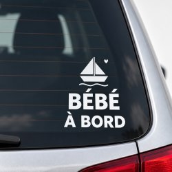 Sticker bébé à bord Petit mousse | Fun-Stickers
