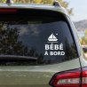 Baby on board car sticker Petit mousse | Fun-Stickers