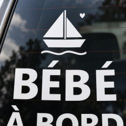 Sticker bébé à bord Petit mousse | Fun-Stickers