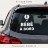 Sticker bébé à bord Montgolfière des rêves | Fun-Stickers