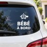 Sticker bébé à bord Tortue des chemins | Fun-Stickers