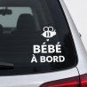 Baby on board car sticker Petite abeille | Fun-Stickers