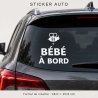 Sticker bébé à bord Petite abeille | Fun-Stickers